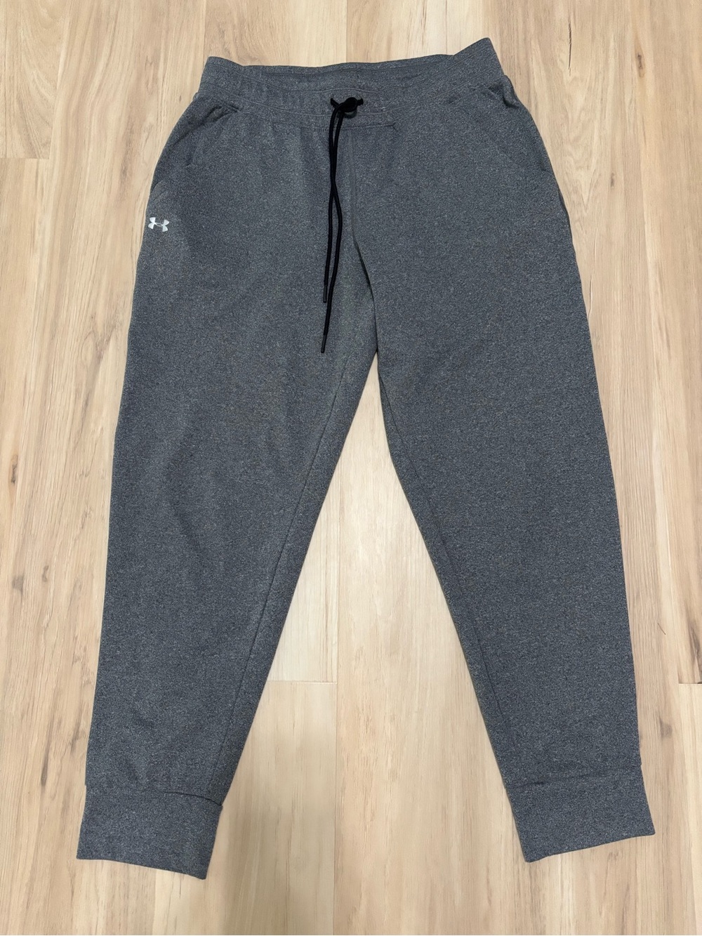 Under Armour Women's Charcoal Gray Track Joggers